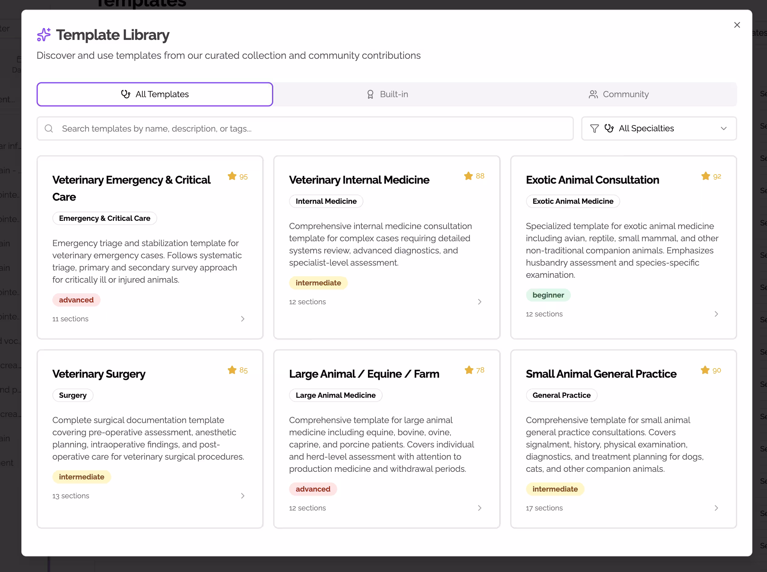 Community Template Library